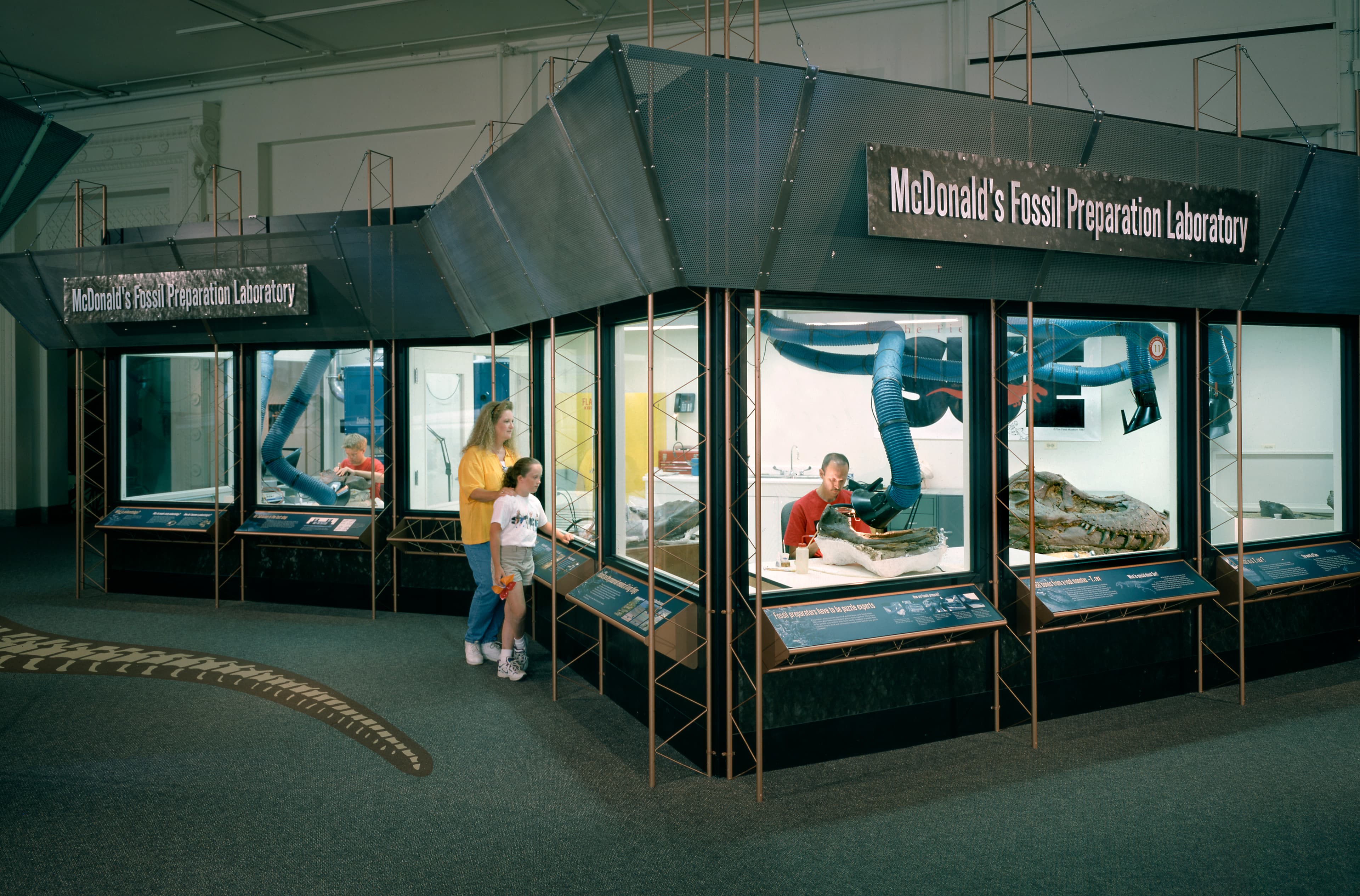 Image for McDonald's Fossil Preparation Lab