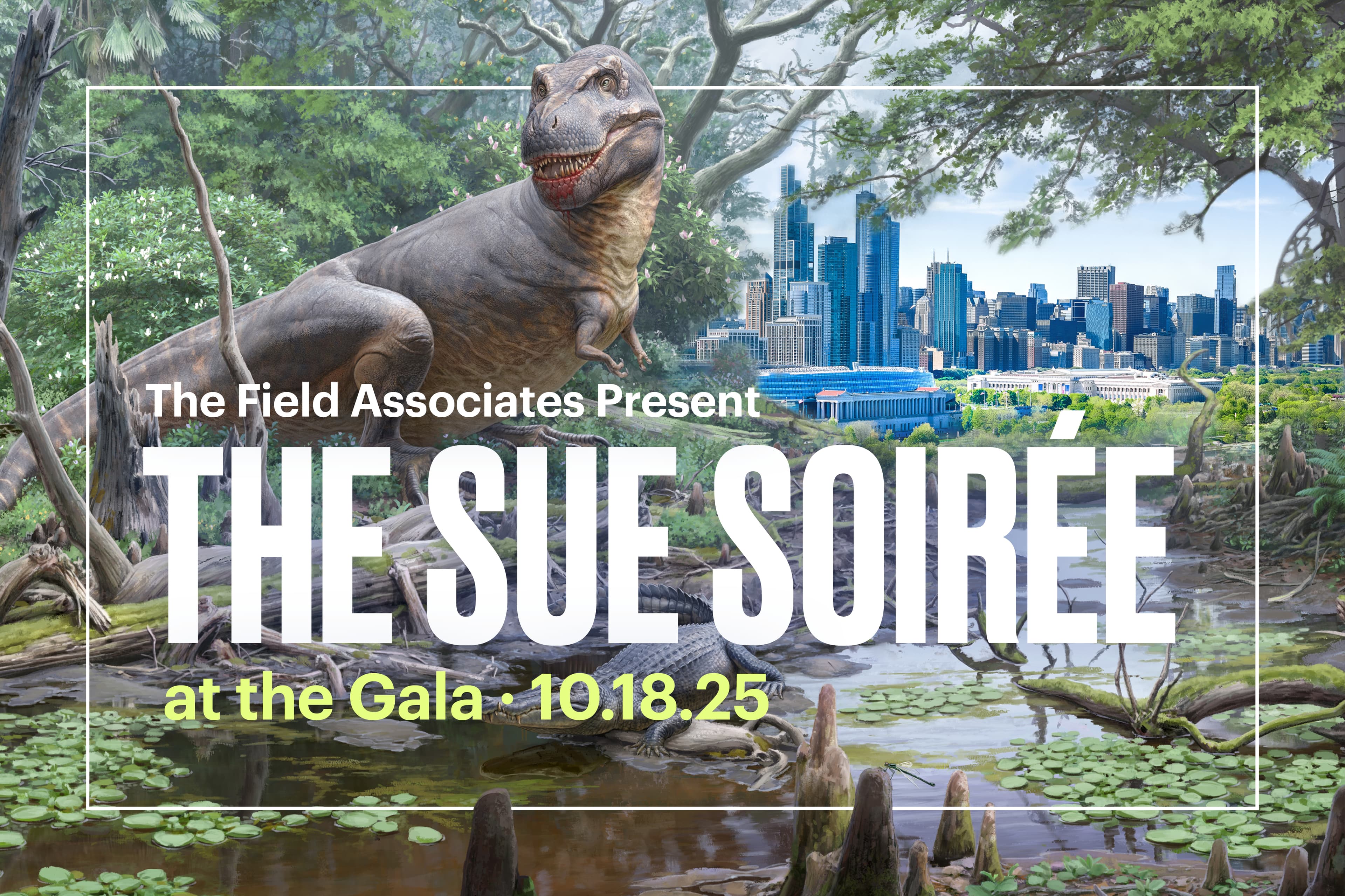 The SUE Soiree event identity