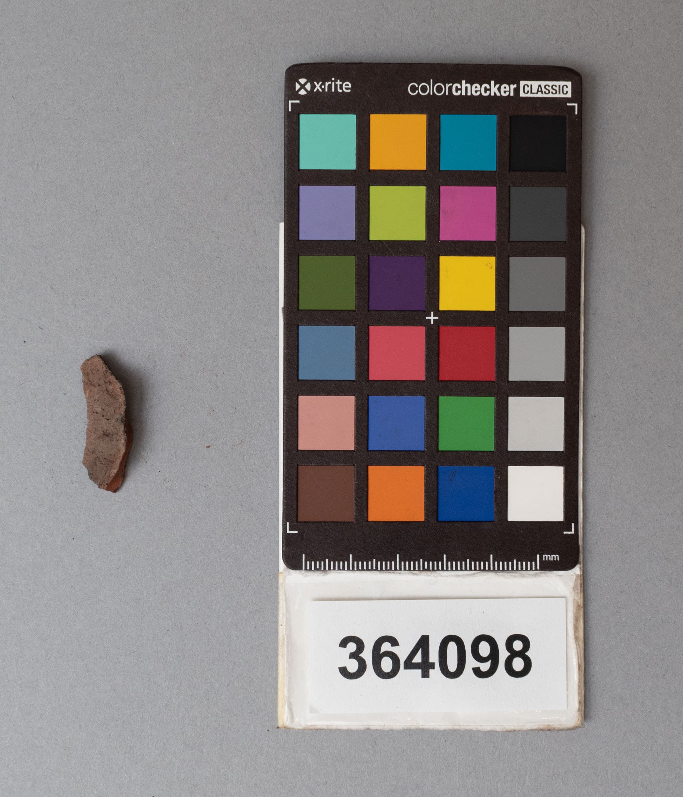 364098 clay (ceramic) vessel; bank fragment