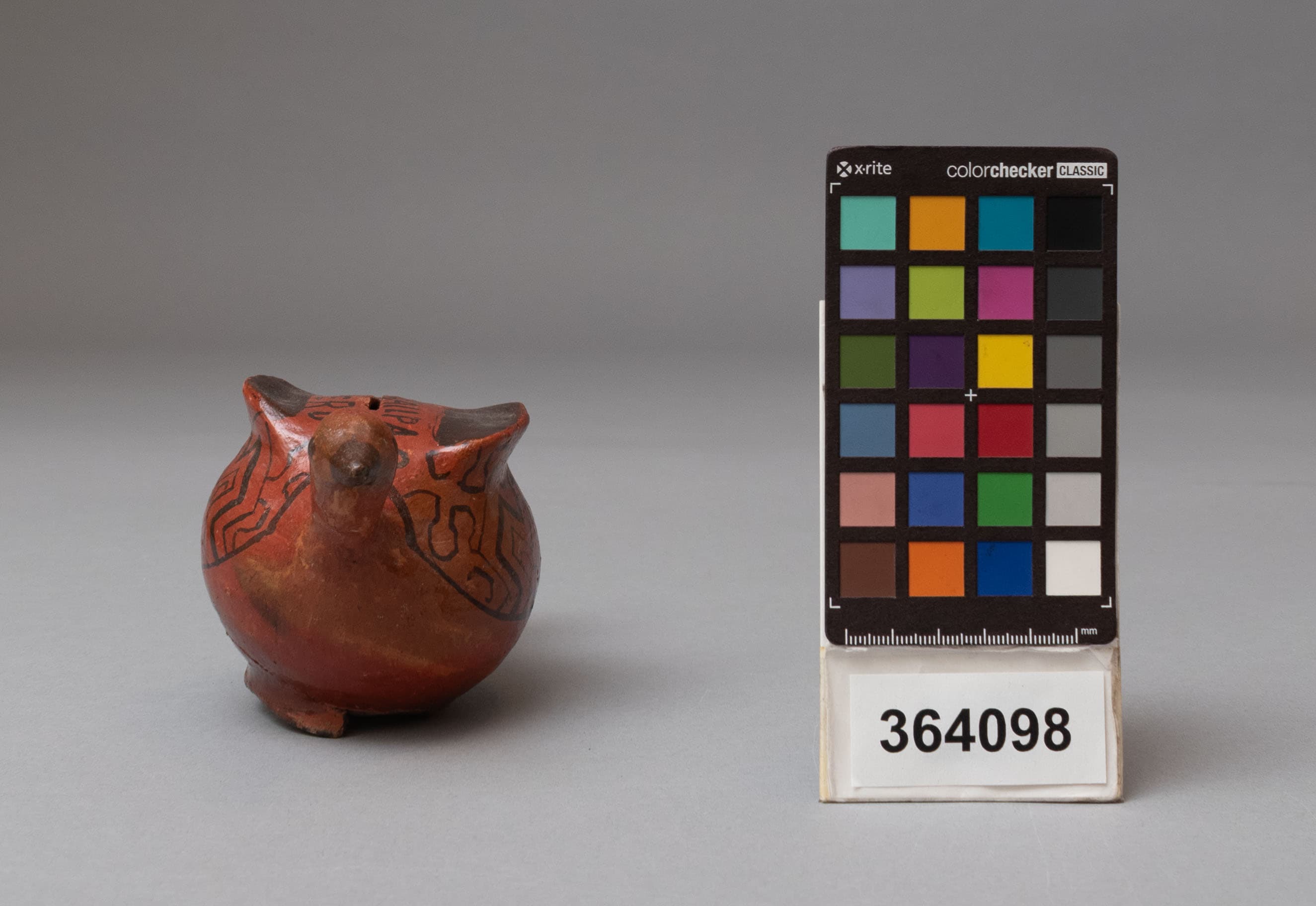 364098 clay (ceramic) vessel; bank