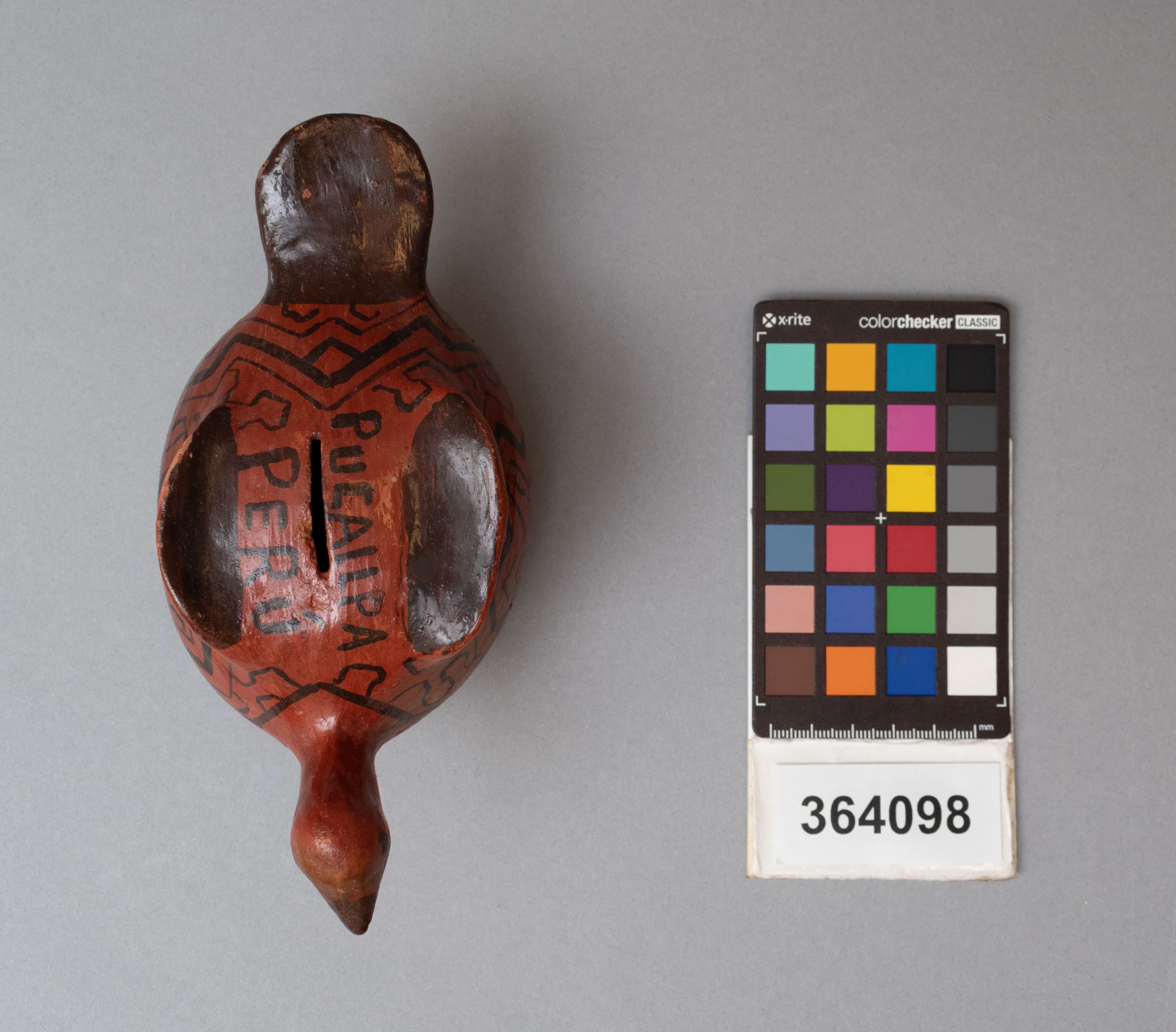 364098 clay (ceramic) vessel; bank