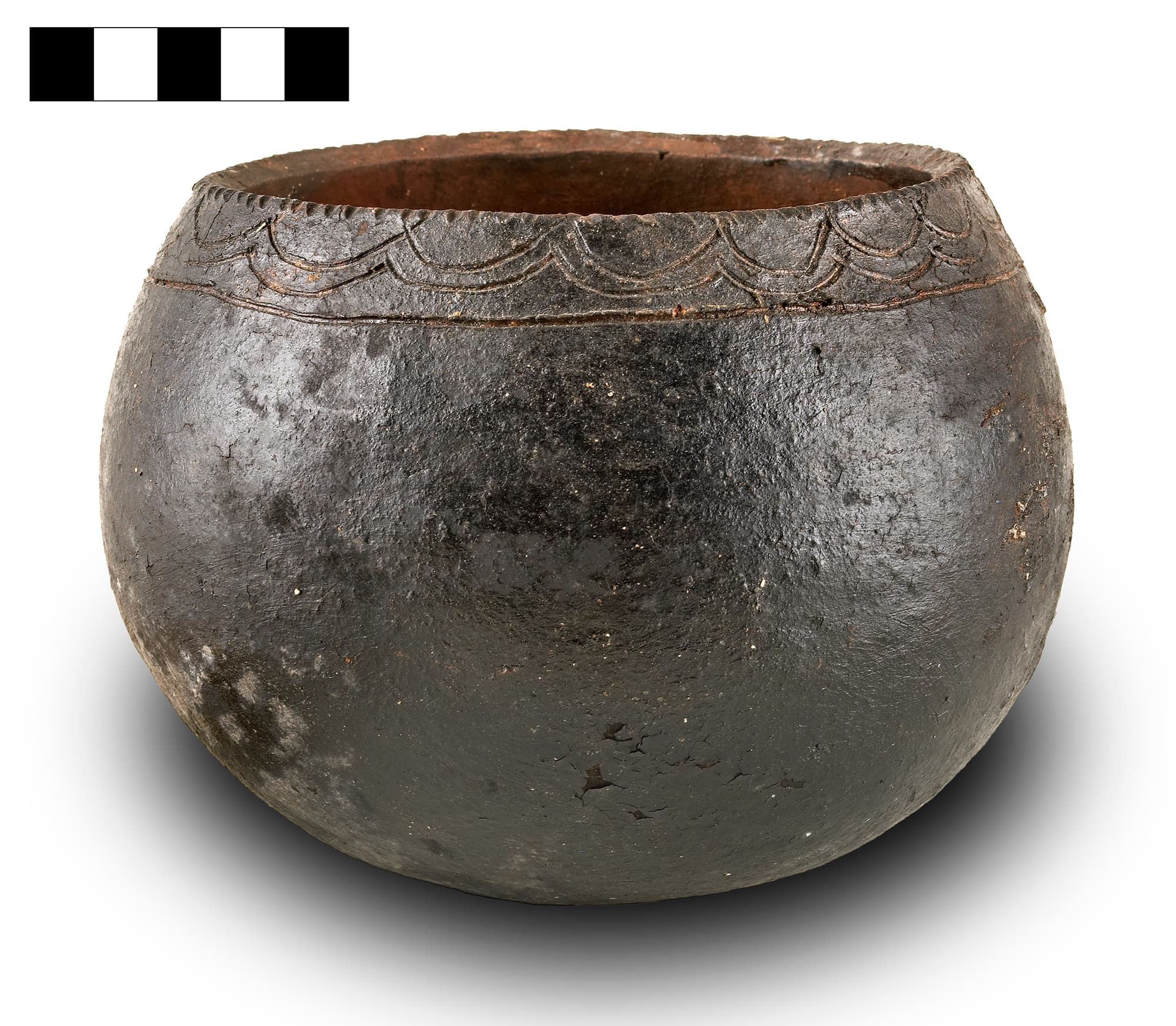 250053 pir takum, clay (ceramic) vessel; pot