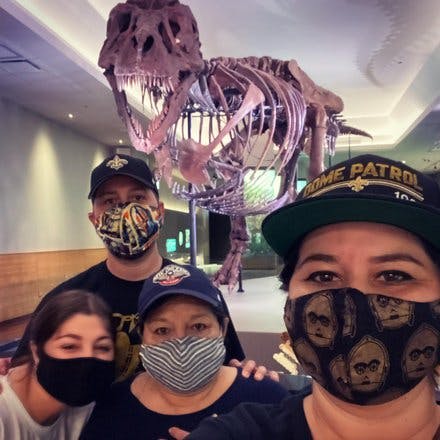 #teamgambleadventures #familyvaction #fieldmuseum #suethetrex #maximothetitanosaur #hellomáximo #apsaalookewomenandwarriors #chicagotheatre